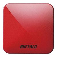 BUFFALO 無線LAN親機 11ac/n/a/g/b 433/150Mbps トラベルルーター パッションレッド WMR-433W2-PRi | リークー