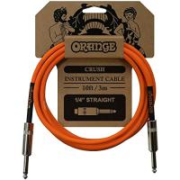 ORANGE CRUSH Instrument Cable 10ft 3m 1/4 Straight CA034 ギターケーブル | リークー