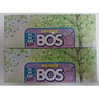 驚異の防臭袋 BOS (ボス) LLサイズ 60枚入り 【袋カラー:ホワイト】×２個セット | リークー