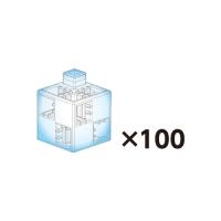 アーテック (Artec) アーテックブロック ブロック単品 基本四角 クリア 100ピース 077868 | リークー