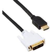 エレコム HDMI-DVI変換ケーブル シングルリンク 5.0m DH-HTD50BK | リークー