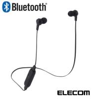 Bluetooth ワイヤレスヘッドホン ワイヤレスイヤホン マイク付き ブルートゥース イヤホン 通話 スマホ iphone pc LBT-HPC16BK ブラック エレコム ELECOM | アールアイジャパンダイレクト