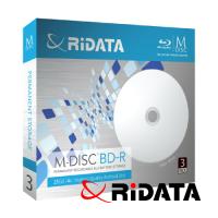 Mディスク mディスク ブルーレイディスク 3枚パック BD-R 4倍速 25GB M-BDR25GB.PW3P RiDATA | アールアイジャパンダイレクト