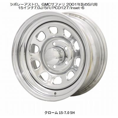 DAYTONA'S 15インチ用シボレーアストロ/GMCサファリ用 デイトナズ