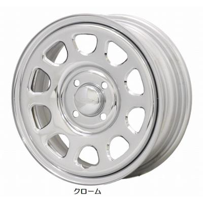 デイトナ ホイール 15インチ 4穴（自動車）（色：ホワイト系） | 車