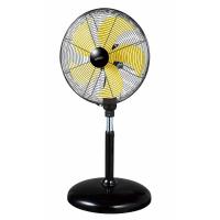 《超微風から大風量まで自由自在にコントロール》ナカトミ 羽根径45mDCモーター採用工場用スタンド扇DCF-45V | リモコンランド