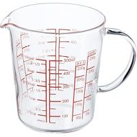 HARIO(ハリオ) 日本製 耐熱ガラス製 メジャーカップワイド 500ml MJCW-50-R-BK | LIKE.SHOP