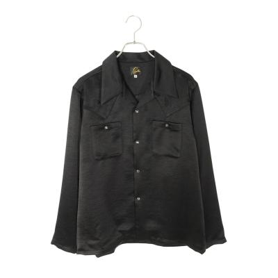 ニードルス　カジュアル 半袖シャツ ダークグレー系 Needles メンズシャツ、カジュアルシャツ｜トップス