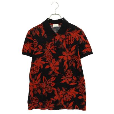 サンローランパリ　ポロシャツ　M SAINT LAURENT サンローラン パリ ポロシャツ 半袖 トップス