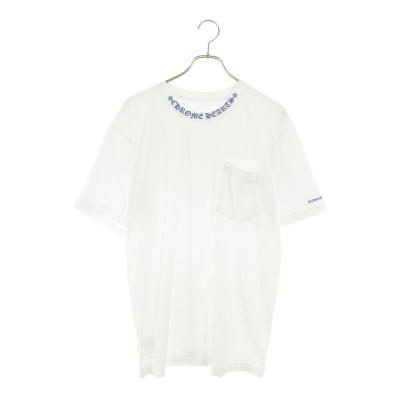 HEARTS CHROME ホワイト ネオンバーロゴ半袖T クロムハーツ HEARTS CHROME - Hearts Chrome 半袖 Tシャツ トップス
