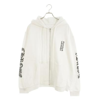 ラスト1点！早い者勝ち！Chrome Heartsの刺繍が入ったジップパーカー！ xlarge ジップパーカー（CHROME HEARTS）のおすすめ人気商品一覧 通販