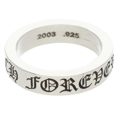 CHROME HEARTS クロムハーツ リング 6mmスペーサーリング FOREVER