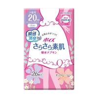(まとめ)日本製紙 クレシア ポイズ さらさら素肌吸水ナプキン 少量用 1パック(26枚)〔×10セット〕 | 綺麗&かわいい 凛神戸・りんこうべ