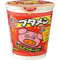 おやつカンパニー カップブタメン(とんこつ) 37g×15個 ぶためん 定番 豚骨 タン塩 醤油 カレー お菓子 即席 昔ながら | 株式会社Riogrande Yahoo!店