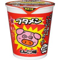 【公式】おやつカンパニー ブタメンとんこつ味 35g×15個(ミニカップ ラーメン 大人買い 即席 夜食 駄菓子 こってりスープ) | 株式会社Riogrande Yahoo!店