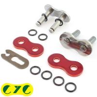 高級素材使用ブランド 2輪 CBF600 CBF500 トランザルプ400V VSE/VLX/VCL スティード400 ホンダ 継手:SLJ 120L 525SRX2 スチール QXリング シールチェーン EK/江沼チヱン - その他