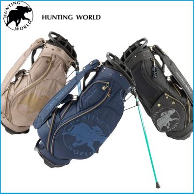 ⭐︎ハンティングワールド　帆布 キャディバッグ　ゴルフ バッグ　新品⭐︎ ハンティングワールド（HUNTING WORLD）（メンズ）ゴルフ