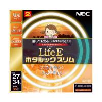 NEC 丸形スリム蛍光灯(FHC) LifeEホタルックスリム 86W 27形+34形 パック品 電球色 FHC86EL-LE-SHG | RISE