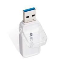 エレコム USBメモリ 64GB USB3.0 3.1 (Gen1) なくさないキャップ ホワイト MF-FCU3064GWH | RISE