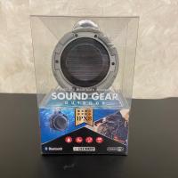 【新品・訳アリ】SOUND GEAR OUTDOORグレー Bluetooth スピーカー アウトドア 防水 IPX8 JKBT098GR | ライズファミリー