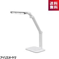 アイリスオーヤマ LEDデスクライト LDL-302-W まぶしさガード タッチスイッチ 折りたたみ収納 リビング学習 LDL302W | ライズラン