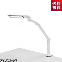 アイリスオーヤマ LEDデスクライト LDL-701CL-W クランプタイプ まぶしさガード タッチスイッチ LDL701CLW | ライズラン