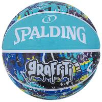 SPALDING(スポルディング) バスケットボール グラフィティ ブルー 7号球 84-373Z バスケ バスケット | りしょっぷ