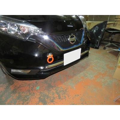 E12 ノートニスモ　フロント牽引フック 日産 ノート NISMO（E12/E12改）・ジューク（NF15）フリップ