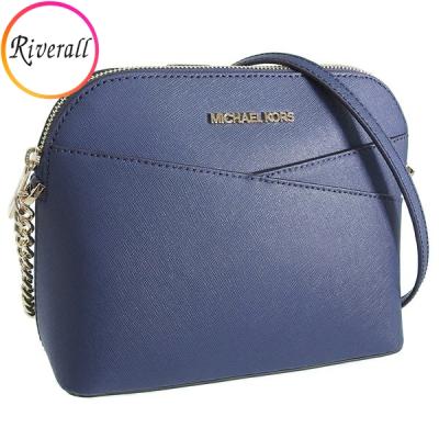 【送料無料】マイケルコース　ショルダーバッグ　ネイビー Michael Kors マイケルコース スタッズ ショルダーバッグ レザー