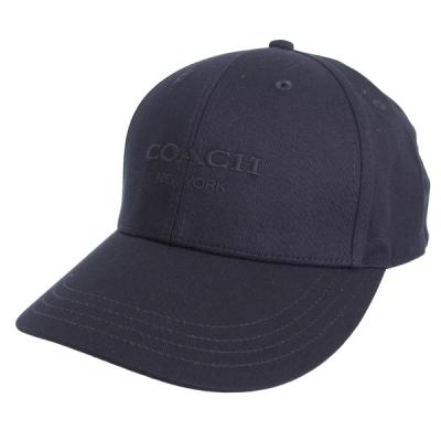 新品】COACH ベースボールキャップ ブラック コットン 楽天市場