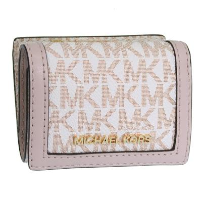 MICHAEL KORS レディース三つ折財布（色：ピンク系）｜財布
