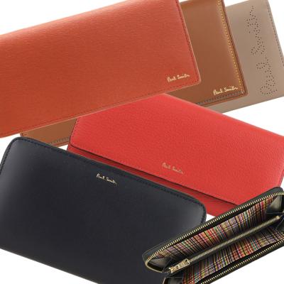 ポールスミス 財布 アウトレット（Paul Smith）（色：オレンジ系）の