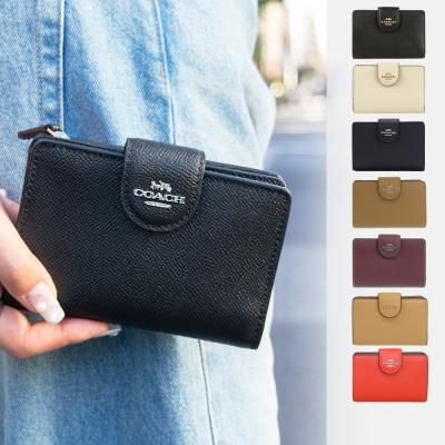 COACH レディース二つ折り財布(色:ベージュ系)の商品一覧 COACH レディース二つ折り財布(色:ベージュ系)の商品一覧