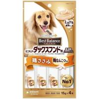 【ユニチャーム】ベストバランス　おやつ　ミニチュア・ダックスフンド用　鶏ささみ　１５ｇｘ４本ｘ４８個（ケース販売） | リバーサイド