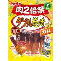 【ペティオ】ダブル巻き　ガム　肉２倍祭　７本入ｘ３０個（ケース販売） | リバーサイド
