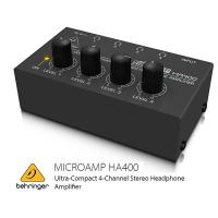 BEHRINGER べリンガー　4chステレオ・ヘッドホンアンプ　HA400 MICROAMP | RIZING