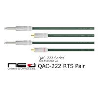 オヤイデ電気/NEO　マイク・機材用ケーブル　QAC-222 RTS 2本1組(RCA - TS)　3.0m | RIZING