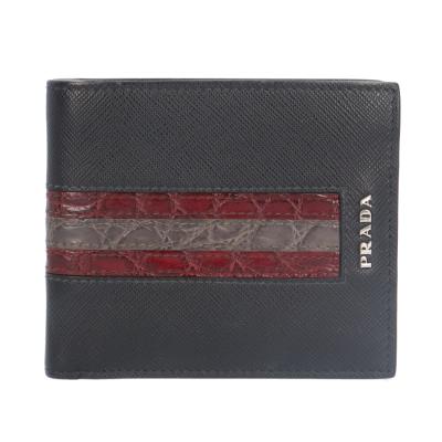 PRADAサフィアーノ二つ折り財布 PRADA 【並行輸入品】 プラダ/PRADA 財布 メンズ サフィアーノ