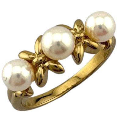 ゴールドリング 18金（MIKIMOTO／ファッション）（指輪号数：11号）の