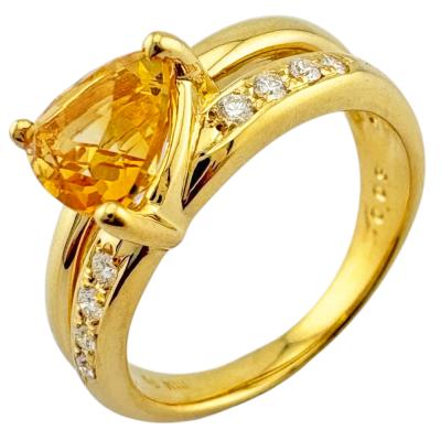 ち*こ様 TASAKI 18金　WG デザインリング　タサキ　K18 750 指 タサキ リング 指輪 12.5号 18金 K18イエローゴールド ダイヤモンド