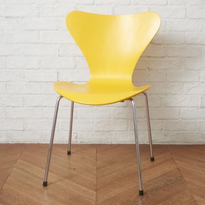 正規品 Fritz Hansen セブンチェア カラードアッシュ イエロー 名作