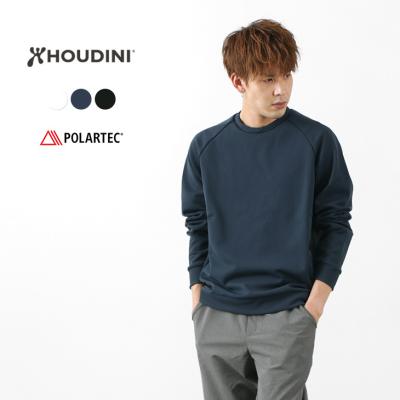 【M】HOUDINI フーディニ　黒　クルーネック　ニット　トレーナー HOUDINI（フディーニ/フーディニ） メンズ モノエアー クルー｜ROCOCO