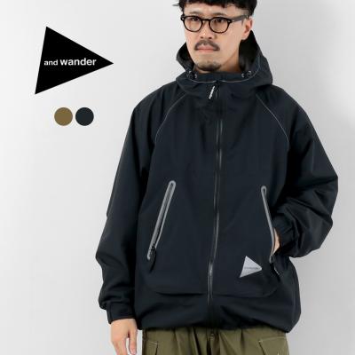 新品and wander ネイビー マウンテンパーカー M 楽天市場】マウンテンパーカー and wanderの通販