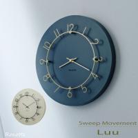 特典付き 時計 壁掛け おしゃれ 掛け時計 静音 かわいい インターフォルム 北欧  無音 音がしない ルウ CL4317 | おしゃれキッチン用品 ロコッテ