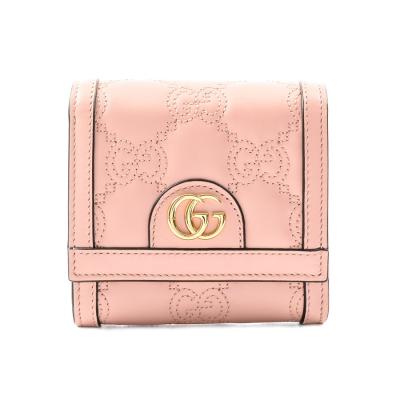 グッチ 財布 二つ折り ピンク（レディース二つ折り財布）の商品一覧 