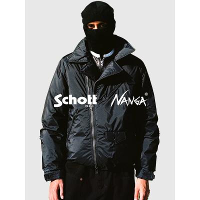 schott ダウンジャケット（メンズファッション） | ファッション の