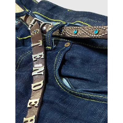 テンダーロイン青スタッズベルトLサイズ テンダーロイン青スタッズベルトLサイズ