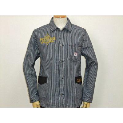 ヒッコリージャケット(メンズカバーオール)(サイズ(S/M/L ヒッコリージャケット(メンズカバーオール)(サイズ(S/M/L
