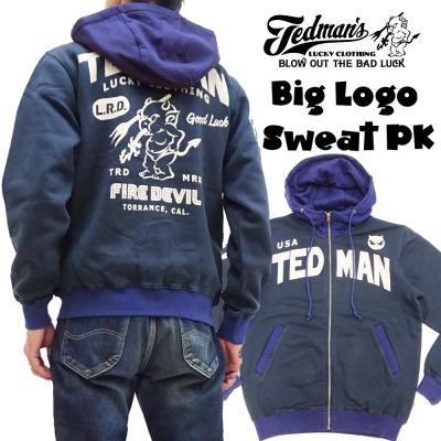 テッドマン TEDMAN スウェットスタジャン Mサイズ スウェット スタジャン | TEDMAN