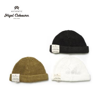 ナイジェルケーボン ニット帽つば付き 楽天市場】Nigel Cabourn / STRIPED POM POM BEANIE Green